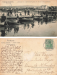 Soebrigen Dresden Warship Bridge crossing of the 1st Leib-Grenadier Regiment No. 100 1905