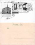 Striesen Dresden Barbarossaplatz Cafe Engel * um 1900
