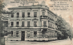 Dresden Suedvorstadt Schnorrstrasse 1a Ecke Winkelmannstrasse Pension Rudeloff o 1913