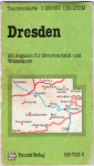 Dresden tourist map 1980