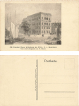 Dresden Venetian House of Baron von Gutschmid, Terrassenufer next to the Carola Bridge * around 1920