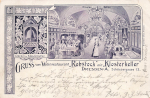 Dresden Weinrestaurant Rebstock Schössergasse 12 Litho o 1900