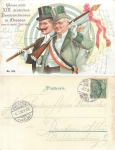 Dresden XIII. German federal shooting July 8 to 15, 1900 or July 9, 1900
