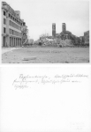 Dresden Sophienkirche and Moebius department store destruction in WWII 1952