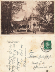 Zschachwitz Dresden Kurhaus with tram o 1929