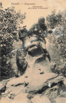 Seevorstadt Dresden Buergerwiese Broncegruppe   o 1910
