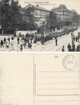 Dresden Neustadt Koenigsbruecker Strasse Riflemen on guard * around 1910