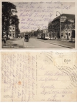 Duisburg Königstrasse Bank Tram o ca.1920