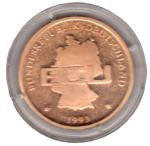 ECU Germany 1993 Medal Europe on the Bull