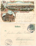 Eckernförde Hafen Gasthaus Litho o 6.9.02