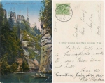 Edmundsklamm Bohemian Switzerland o 22.5.1925
