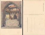 Eger Stadthaushof artist card Lehnert * around 1930