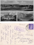 Eibendorf via Meseritz Country postmark Schwerin Warthe Gasthof Goraj o December 18, 1943