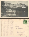 82491 Eibsee Hotel mit Zugspitze o 18.5.1916