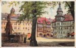 Eisenach Marktplatz Künstlerkarte *ca.1915