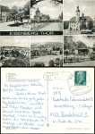 07607 Eisenberg Landpoststempel auf AK 24.9.1973