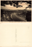 Saxon Switzerland Elbe Valley near Rathen * 1959 ​​​​​​​Publisher Hahn-Foto13485