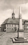 01920 Elstra Sachsen Postmeilensäule gebraucht um 1964