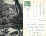 57520 Emmerzhausen via Betzdorf (Sieg) country postmark on postcard Steinches Muehle o 20.2.1958