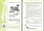 Erbsenauslesemaschine K229 Landwirtschaft Werbeprospekt A4 Landmaschinenwerk VEB Petkus Wutha 1962