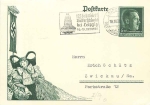 Thanksgiving Day 1938 postal stationary P273 o Leipzig 18.10.1938