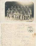 Werdau 1st Replacement Battalion II/105 WWI real photo o 21.7.1916