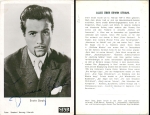 Erwin Strahl, with original autograph