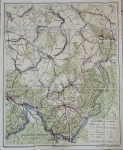 Erzgebirge Sayda Seiffen Schwartenberg area hiking map 1951