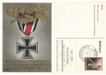 Only one can win... Postal stationery artist card Gottfried Klein special stamp July 19, 1940
