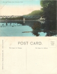 Michigan Escanaba Soo Line Bridge across Esanaba River *ca.1910