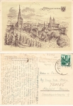 73728 Esslingen artist card Schafer-Grohe o September 26, 1949