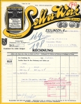 73728 Esslingen cleaning wool cleaning seller factory letterhead 1916