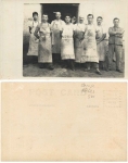 Färberei Gruppenfoto der Färber * ca. 1910