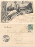 06463 Falkenstein Harz Gasthaus zum Falken o 27.8.1902