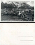 82490 Farchant gegen Zugspitzmassiv * ca. 1930