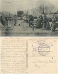 Field bakery German soldiers baking bread Feldpost L. Mun. Col. o 24.6.1915