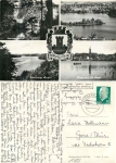 17258 Feldberg Mecklenburg Mehbildkarte o 25.7.1964
