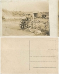 Feldhaubitze Deutsches Heer 1.WK Echtfoto um 1916