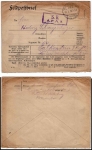 Army Telephone Department 3 Field Post Expedition High Command of the III. Army 5/19/1916