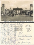 Feldpost number L46031 Feldpost 2. WW o Berlin NW7 5.3.1943 on postcard Brandenburger Tor