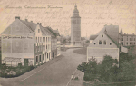 03238 Finsterwalde Cottbuserstrasse mit Wasserturm o 1911