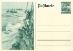Fischer Axster Heudtlass postal stationery 6 Pfennig *