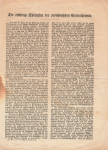 Flugblatt zur provisorischen Centralgewalt um 1848 Revolution