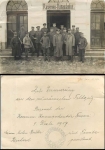 Focsani Romania barracks headquarters 1917 real photo 170 x 120