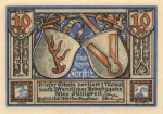 Forst Lausitz emergency money note, 1921