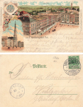 Frankenstein Schlesien Litho Ząbkowice Slaskie o 1899
