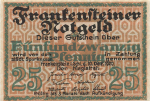 Frankenstein Schlesien Notgeldschein Ząbkowice Śląskie 1920