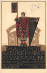 Frankfurt a.M. IV. Competition of German men's choirs o 8.5.1913 private postal stationery