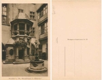Frankfurt Main spiral staircase in the Roemerhof * ca. 1925