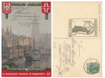 Frankfurt Main Elftes deutsches Turnfest 1908 Privatganzsache SonderstempelFrankfurt Main XI. deutsches Turnfest 1908 Privatganzsache  Sonderstempel
